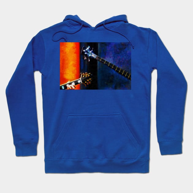 Necking Guitars Hoodie by PictureNZ